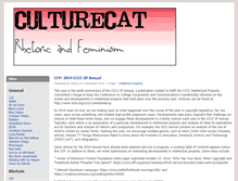 Tablet Screenshot of culturecat.net
